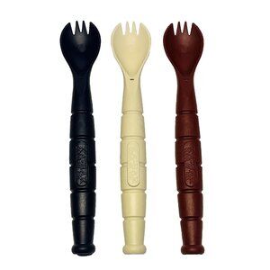 Ka-Bar Spork (Fork/Spoon) Knife Camping Tactical Utensils 3 Pack 9909 USA